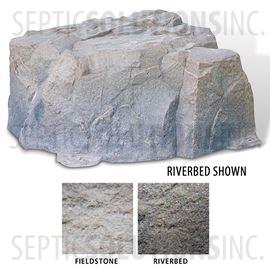 Riverbed Brown Replicated Rock Enclosure Model 111