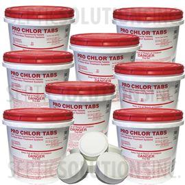 Pro-Chlor 8-Pack of 2lb Pails of Septic Chlorine Tablets