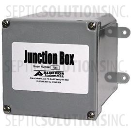 Alderon Small Junction Box - 4" x 4" x 4", No Hub, No Cord Grips