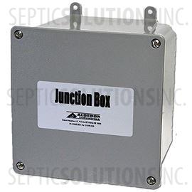Alderon Medium Junction Box - 6" x 6" x 4", No Hub, No Cord Grips
