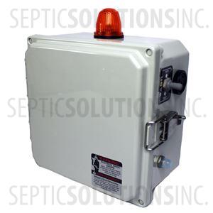 Regenerative Blower and Rotary Vane Timer Control Box with Alarm (120VAC, 10 FLA)