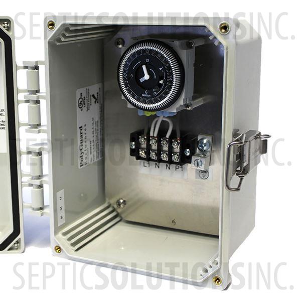 Regenerative Blower and Rotary Vane Timer Control Box (120VAC, 10 FLA) - Part Number 80000-413-SB