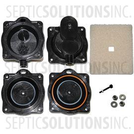 Diaphragm Replacement Kit for Clearstream CS103EL Septic Air Pumps