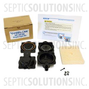 Diaphragm Replacement Kit for Delta Environmental Whitewater Model 60 and Model 80 Air Pumps