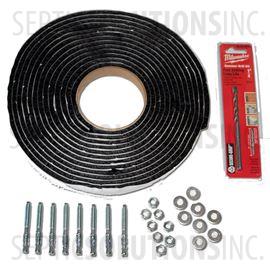 Adapter Ring Installation Anchor Kit with Sealant Rope