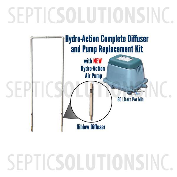 Hydro-Action Complete Diffuser and Pump Replacement Kit - Part Number HA-DIFKITPUMP