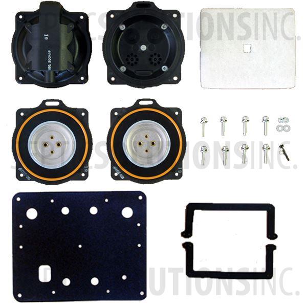 Hiblow HP-100LL and HP-120LL Complete Diaphragm Replacement Kit - Part Number HP100120LLKit