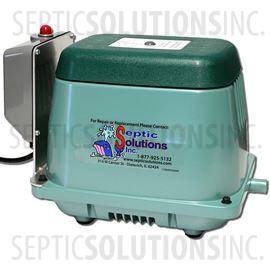Hiblow HP-100LL Linear Septic Air Pump with Attached Alarm