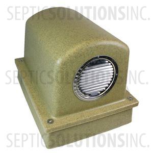 Pump Protector™ Vented Air Pump Housing and Platform in Speckled Sandstone